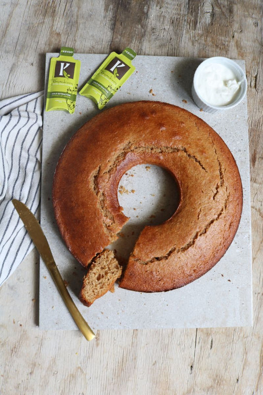 Almond Flour Honey Olive Oil Cake