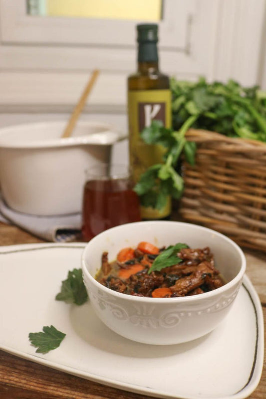 Braised Celery Beef Stew