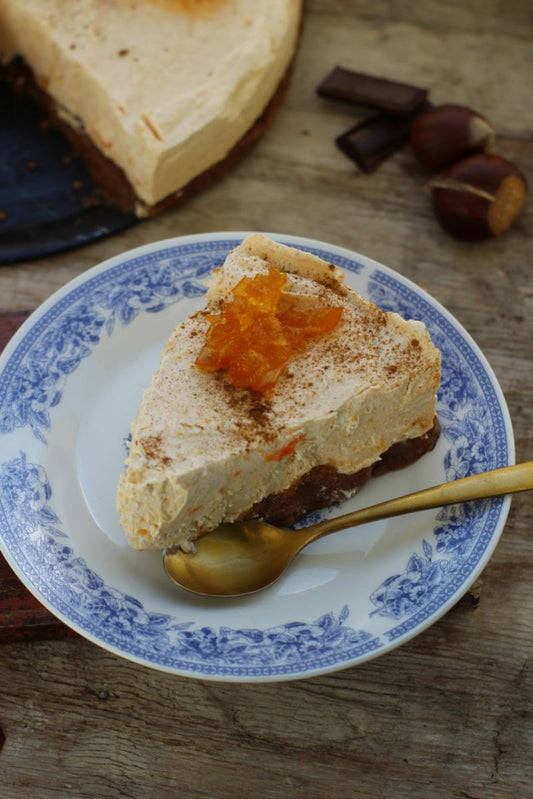 Olive Oil & Orange Preserves Cheesecake