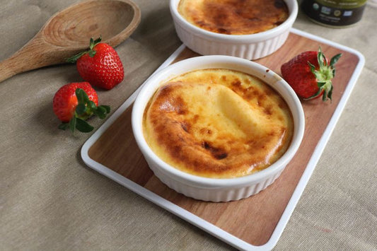Olive Oil and Vanilla Pots de Creme