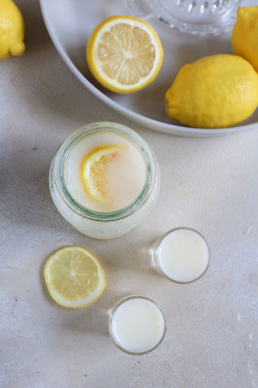 Homemade Crema di Limoncello