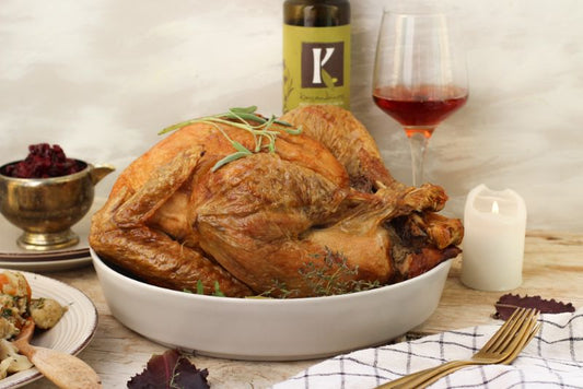 Herbed Roast Turkey with Olive Oil