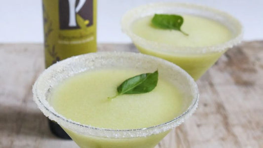 Melon Ouzo Cocktail