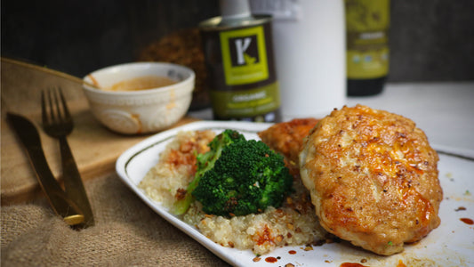 Chicken Burgers with Quinoa